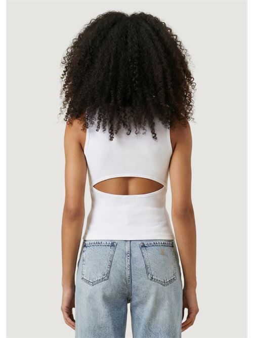 sl woven label 2x2 baby rib cuto CALVIN KLEIN JEANS | LV047F246GYAF